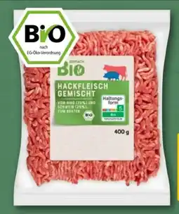 REWE Center Einfach Bio Hackfleisch Gemischt Angebot