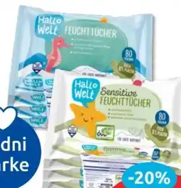Budni Hallo Welt Feuchttücher Angebot