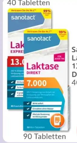 Budni Sanotact Laktase Express Angebot