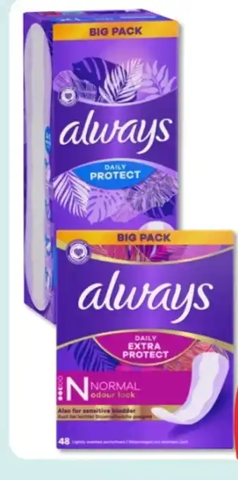 Budni Always Slipeinlagen Daily Protect Angebot