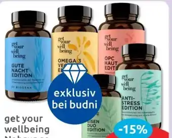 Budni Biogena Get Your Wellbeing Premium Nahrungsergänzung Angebot