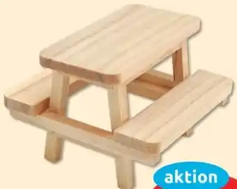 Budni Tanner Wichtel Tisch Angebot