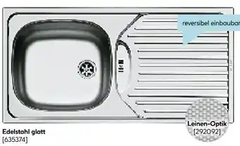 Hellweg Pyramis Einbauspüle CA 1 Angebot