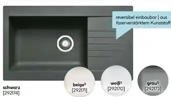 Hellweg Pyramis Einbauspüle Siroko Angebot