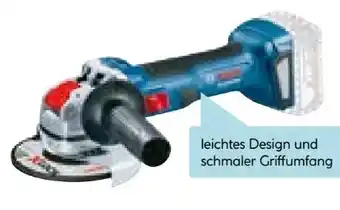 Hellweg Bosch Akku-Winkelschleifer GWX 18V-7 Professional Angebot