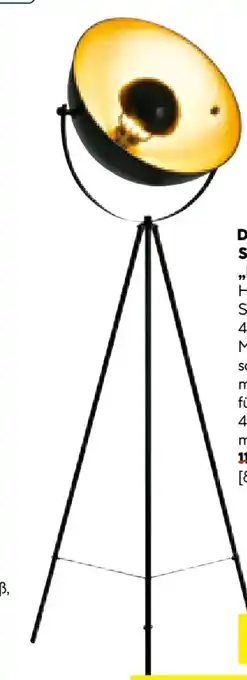 Hellweg Näve Leuchten Dreibein-Stehleuchte Bernice Angebot