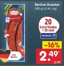 Netto Marken-Discount Lichtenberger Berliner Knacker Angebot