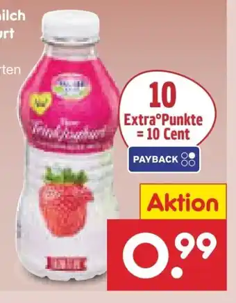 Netto Marken-Discount Sachsenmilch Unser Trinkjoghurt Angebot