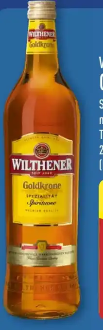 Aldi Nord Wilthener Goldkrone Spirituosen Spezialität Angebot