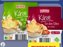 Aldi Nord Milsani Käse für den Ofen Angebot