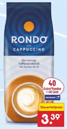 Netto Marken-Discount Röstfein Rondo Cappuccino Angebot