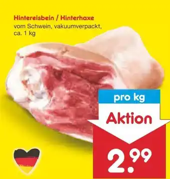 Netto Marken-Discount Hintereisbein Angebot