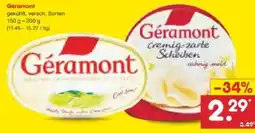 Netto Marken-Discount Géramont Cremig-Zarte Scheiben Angebot