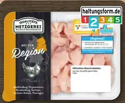 REWE Metzgerei Wilhelm Brandenburg Hähnchen-Geschnetzeltes Angebot