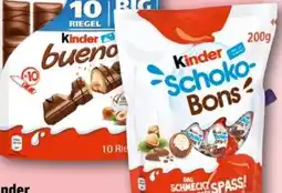 REWE Ferrero Kinder Schoko-Bons Angebot