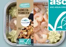 REWE Deutsche See Garnelen-Pfännchen Knoblauch-Kräuter Angebot