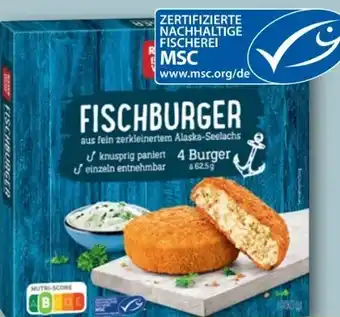 REWE Rewe Beste Wahl Fischburger Angebot