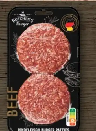 REWE Butcher’s Burger Angus Irish Beef Patties Angebot