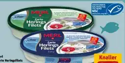 REWE Merl Zarte Heringsfilets in Sahnesauce Angebot