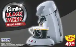 Famila Nord West PHILIPS Kaffeeautomat Senseo HD6553/70 Angebot