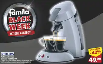 PHILIPS Kaffeeautomat Senseo HD6553/70