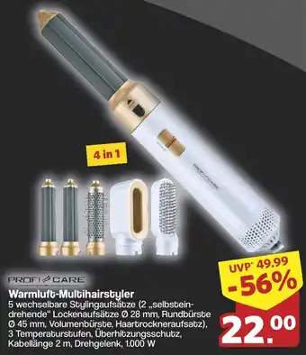 Famila Nord West PROFI CARE Warmluft-Multihairstyler Angebot