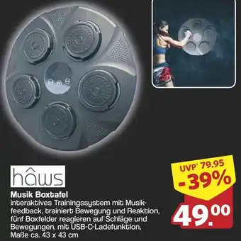 Famila Nord West haws Musik Boxtafel Angebot