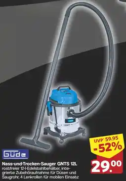 Famila Nord West Güde Nass-und-Trocken-Sauger GNTS 12L Angebot