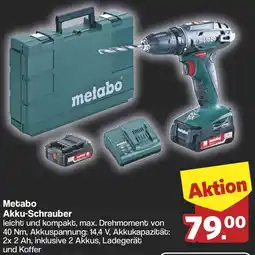 Famila Nord West Metabo Akku-Schrauber Angebot