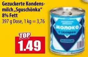 Mix Markt Gezuckerte Kondensmilch ,,Sguschönka" Angebot