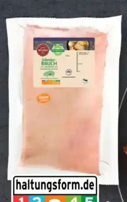 Aldi Süd Fair & Gut Schweinebauch Angebot