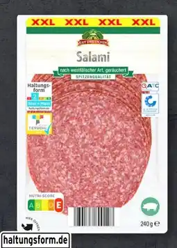 Aldi Süd Gut Drei Eichen Salami Aufschnittplatte Angebot