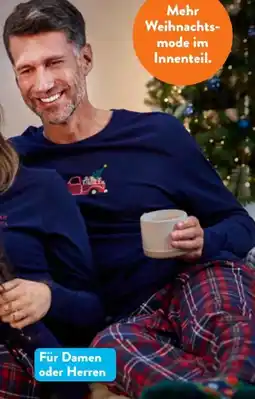 Aldi Süd Up2Fashion Herren-Weihnachtspyjama Angebot