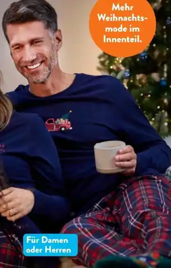 Aldi Süd Up2Fashion Herren-Weihnachtspyjama Angebot