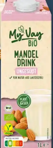Aldi Süd My Vay Bio Mandeldrink Angebot