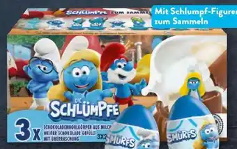 Aldi Süd Die Schlümpfe Schoko & Spiel Angebot