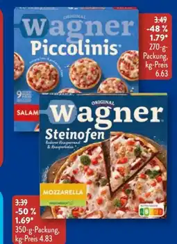 Aldi Süd Original Wagner Steinofen-Pizza Angebot