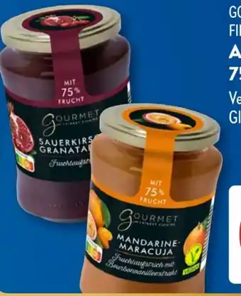 Aldi Süd Gourmet Finest Cuisine Aufstrich mit Frucht Angebot