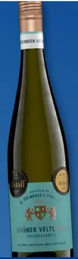 Aldi Süd M. Edlmoser und Friends Grüner Veltliner Freundeskreis Angebot