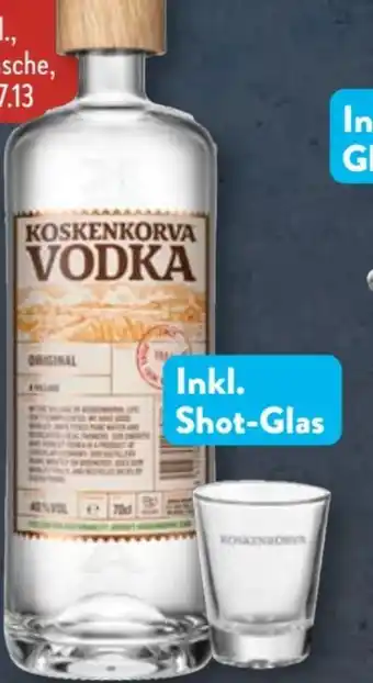 Aldi Süd Koskenkorva 013 Vodka Angebot