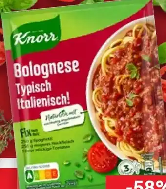 Kaufland Knorr Fix Bolognese Typisch Italienisch! Angebot