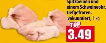 Mix Markt Mischung aus zwei Spitzbeinen und einem Schweineohr Angebot