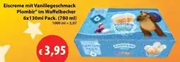 Mix Markt Eiscreme mit Vanillegeschmack Plombir Angebot