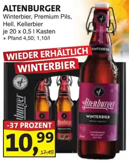 Lösch Depot ALTENBURGER Winterbier, Premium Pils Angebot