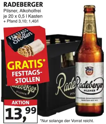 Lösch Depot RADEBERGER Pilsner, Alkoholfrei Angebot