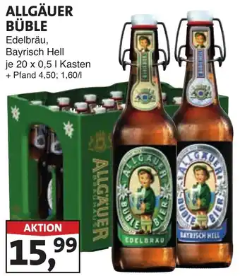 Lösch Depot ALLGÄUER BÜBLE Edelbräu, Bayrisch Hell Angebot