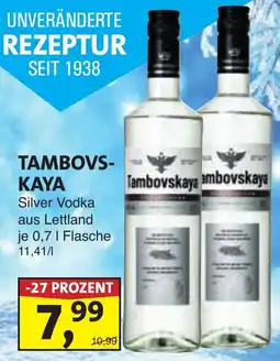Lösch Depot TAMBOVSKAYA Silver Vodka Angebot