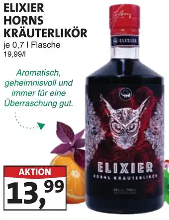 Lösch Depot Elixier horns kräuterlikör Angebot