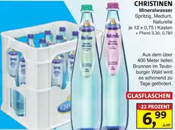 Lösch Depot CHRISTINEN Mineralwasser Angebot