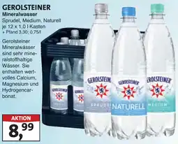 Lösch Depot GEROLSTEINER Mineralwasser Angebot